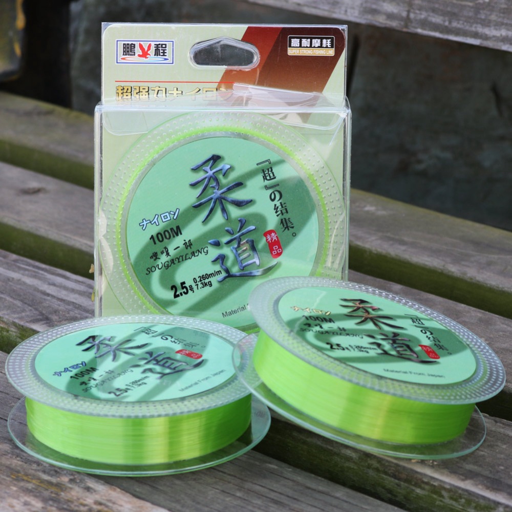 Cuộn Dây Câu Cá Sougayilang Fluorocarbon Chất Lượng Cao 0.6 # -7 # 100m