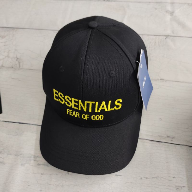 Mũ Lưỡi Trai Thêu Chữ ESSENTIALS Nam nữ