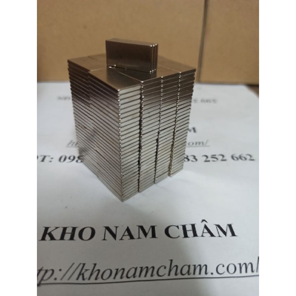 Nam châm viên 20x10x2 mm siêu hít, giá rẻ nhất thị trường