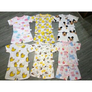 ĐỒ BỘ COTTON GIẤY CỘC TAY