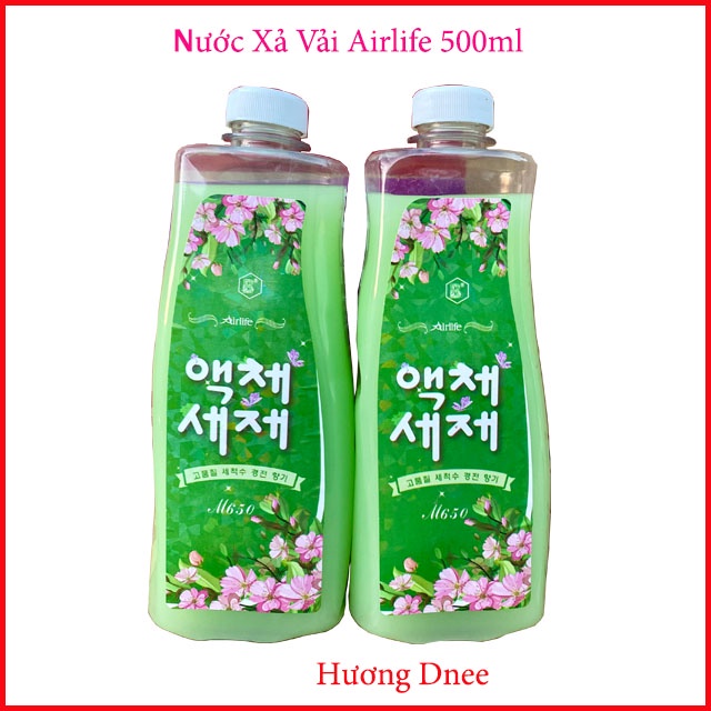 Nước Xả Airlife Làm Mềm Vải, Quần Áo 500ml