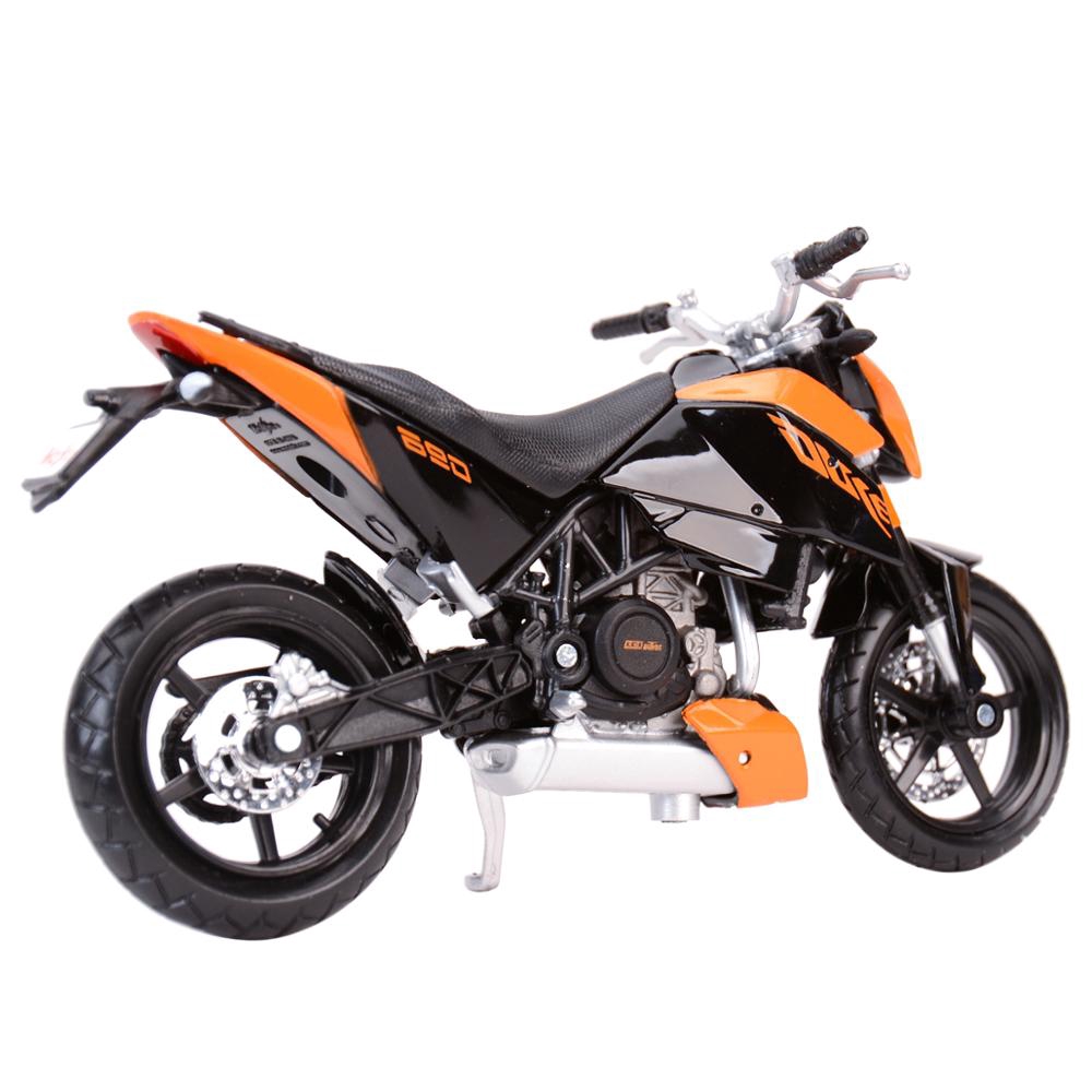 Maisto 1:18 KTM 690 Duke Die Cast Đồ chơi mô hình tĩnh mô tô sưu tầm