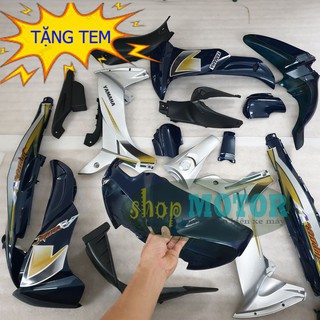 [TẶNG TEM XE] Dàn áo xe JUPITER V nhựa nguyên sinh ABS cao cấp MÀU XANH NHỚT - B560