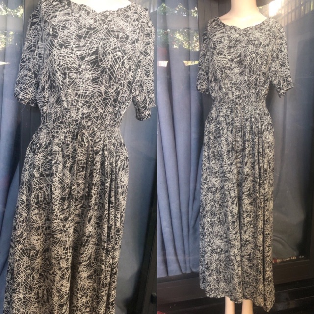 Đầm voan maxi trung niên combo 30 | BigBuy360 - bigbuy360.vn