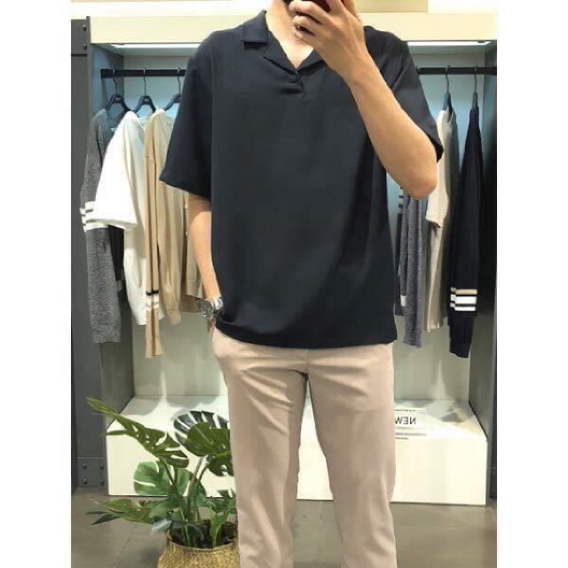 Áo polo brand Tate cổ pijama
