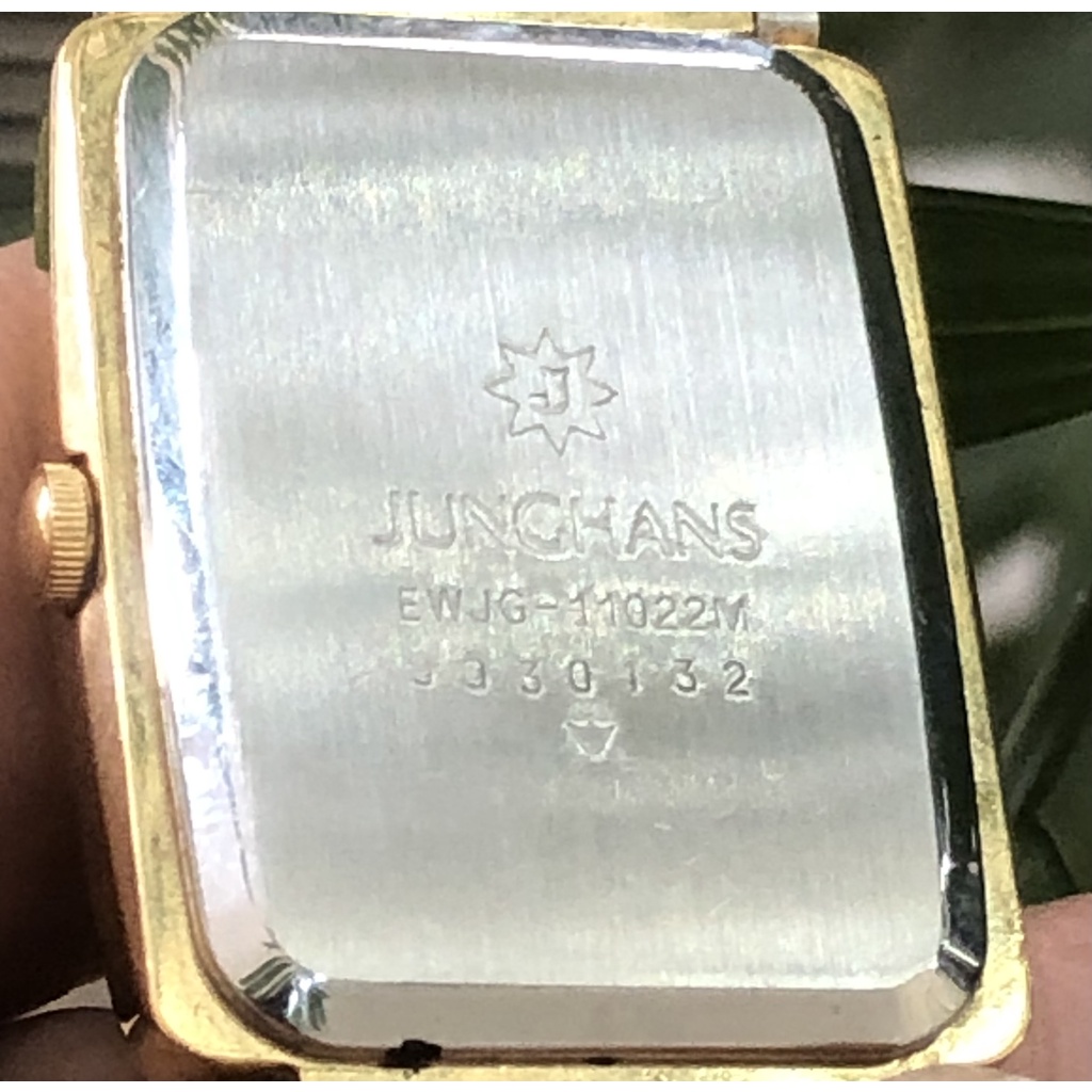 Đồng hồ nữ junghans Thụy sĩ. Mặt chữ nhật