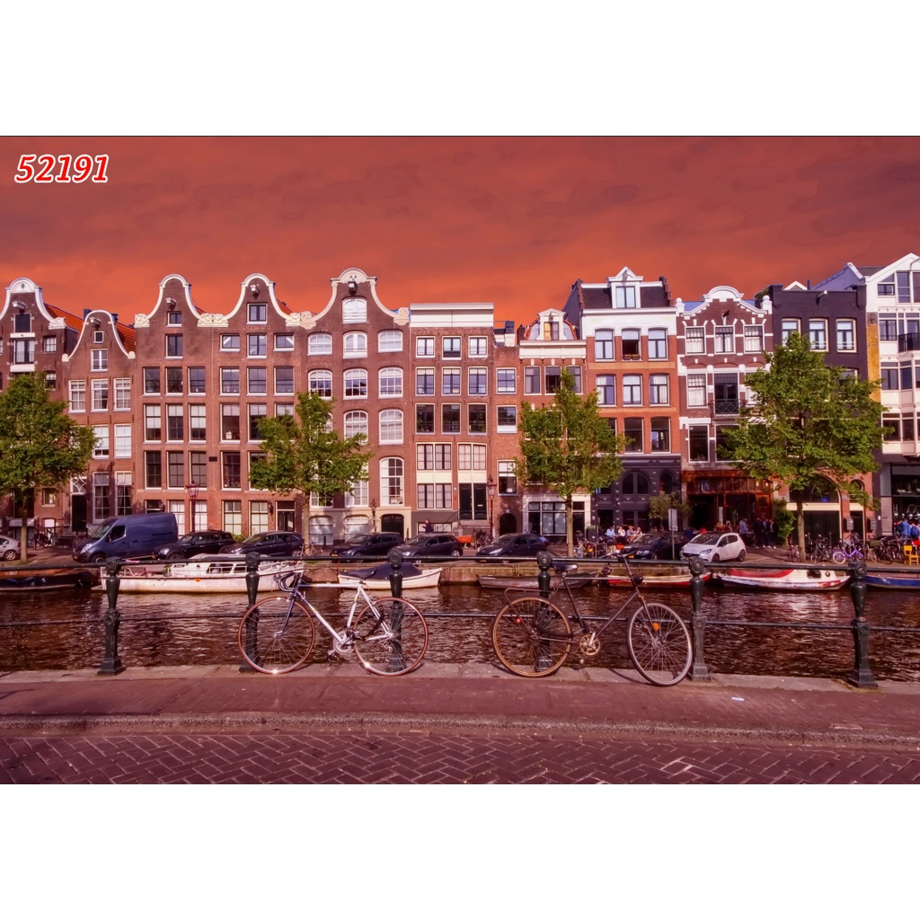 Tranh dán tường vải lụa 3D giành cho Quán Cafe, Trà Sữa, Trang Trí Cửa Hàng