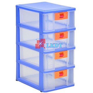 LKDT Hộp nhựa đựng linh kiện điện tử 4 tầng song long