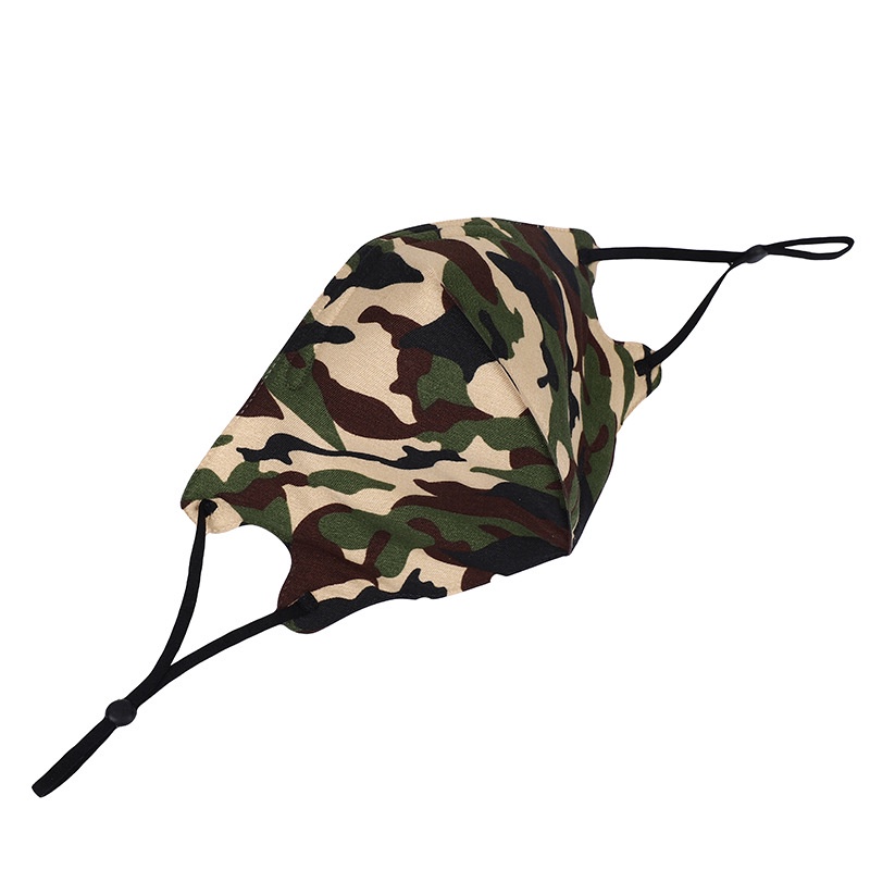 Khẩu Trang cotton Chống Bụi Bẩn Có Thể Giặt Được Thiết Kế Móc Đeo Khẩu Trang Có Thể Giặt Sạch Tiện Dụng