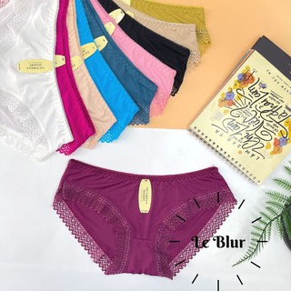 Quần lót nữ thông hơi, quần chip viền ren quyến rũ 5866, Leblur