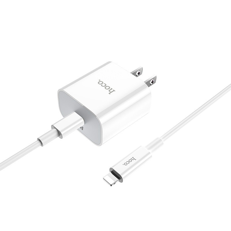 BỘ SẠC NHANH HOCO C76 PLUS PD 20W / QC3.0 CHO IPHONE 11/12 - CHÍNH HÃNG