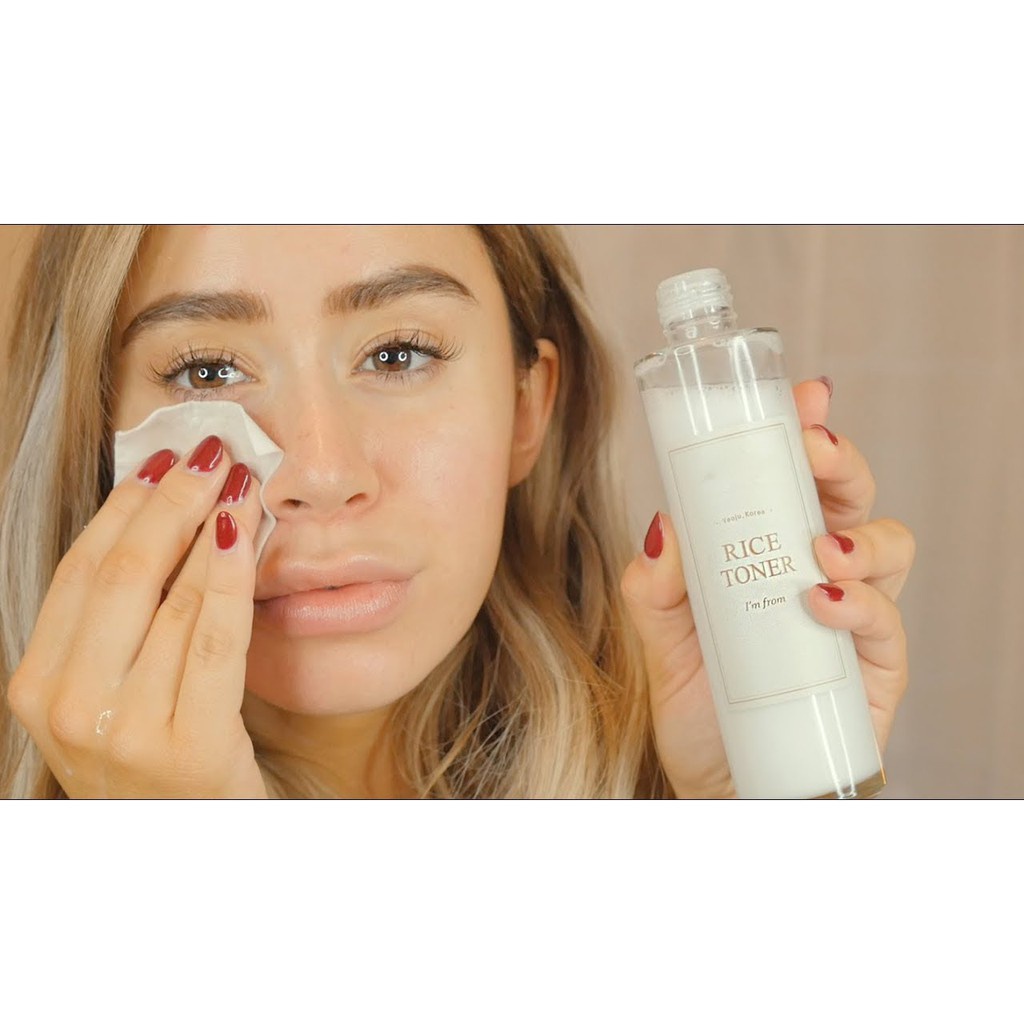 Nước Hoa Hồng I'm from Rice Toner Chiết Xuất Gạo Dưỡng Sáng Da 30ml - 150ml