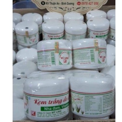 kem trắng da cấp tốc mỹ linh 50g