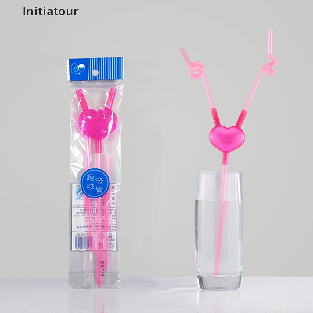 Ống Hút Hình Trái Tim Độc Đáo