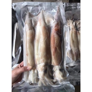 Mực ống tươi Size 3-5 con 1Kg