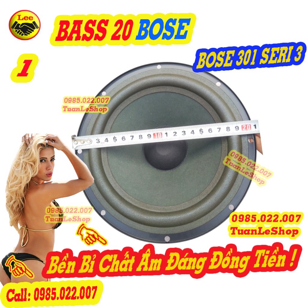 01 LOA BASS 20 BO SE 301 SERI 3 – GIÁ 01 LOA BASS 2 TẤC BOSE SERI II