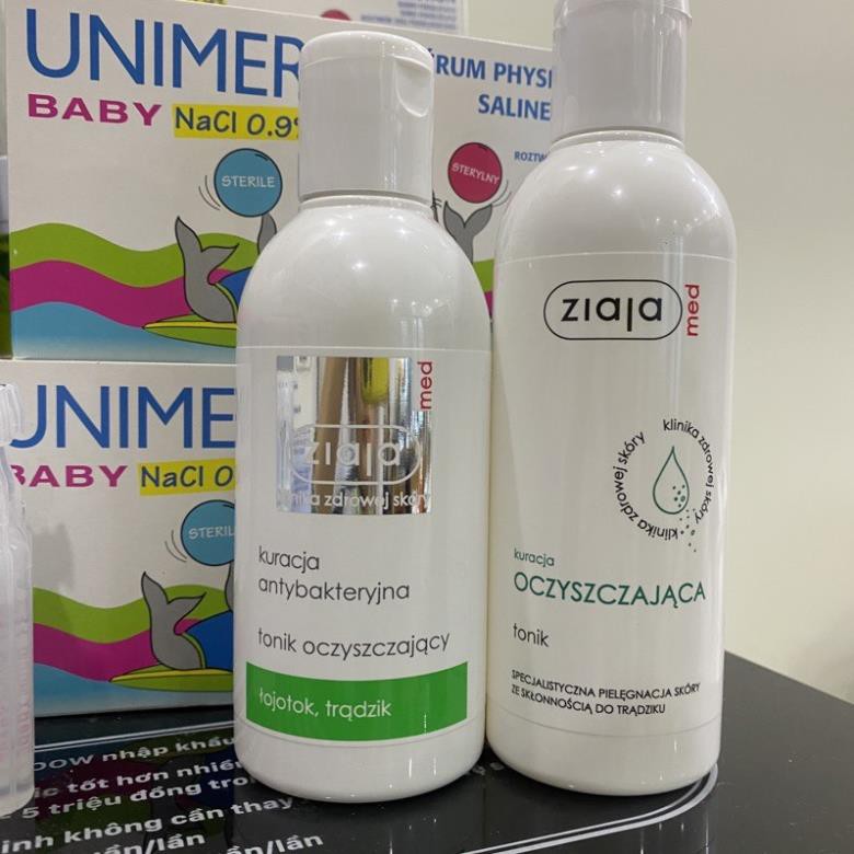 [Chính Hãng] Nước Hoa Hồng Ziaja Med Antybakteryjna