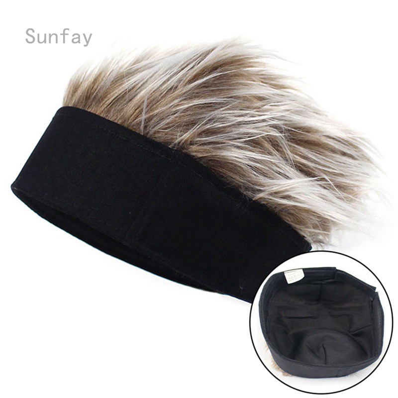 Sunfay3 Sunfay3 BROTHER Nón kèm tóc giả thiết kế thời trang cá tính cho nam