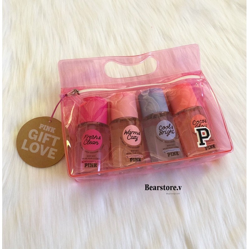 [Giftset mini] 4 chai xịt thơm Victoria’s Secret 75ml | BigBuy360 - bigbuy360.vn