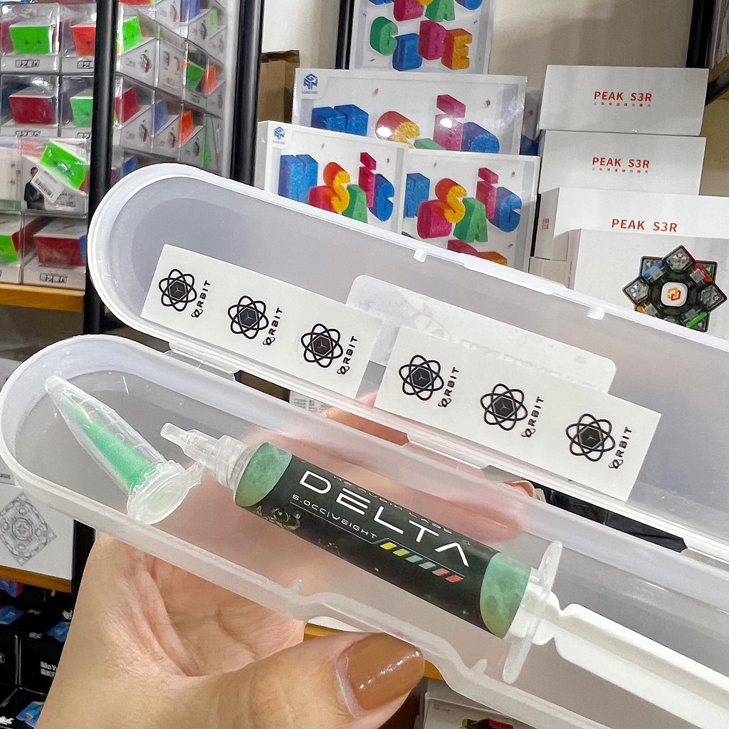 Dầu bôi trơn Rubik Orbit Delta dạng ống bơm tiện lợi H2 Rubik Shop