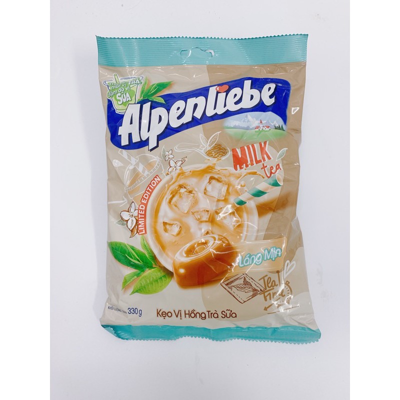 KẸO ALPENLIEBE HỒNG TRÀ SỮA 329G (110 VIÊN)