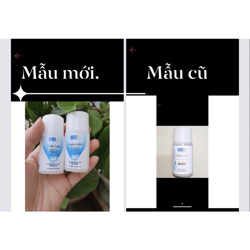 Lotion dưỡng ẩm Hadalabo Advance nourish 20ml