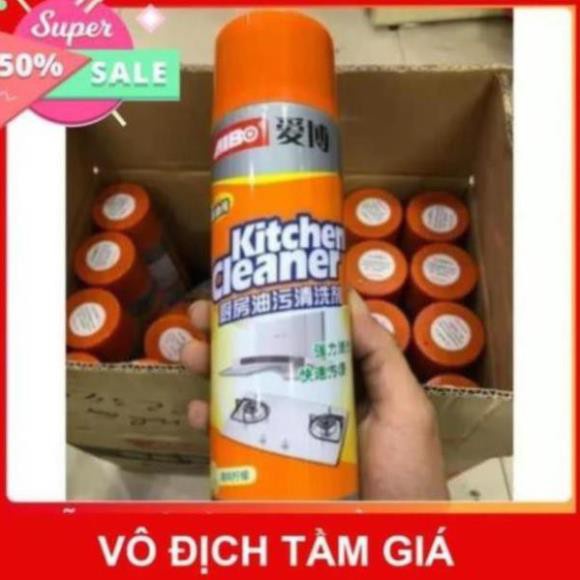 Chai Xịt Tẩy Đa Năng Kitchen Cleaner 500ml - Dạng Bọt Tuyết - Siêu Sạch