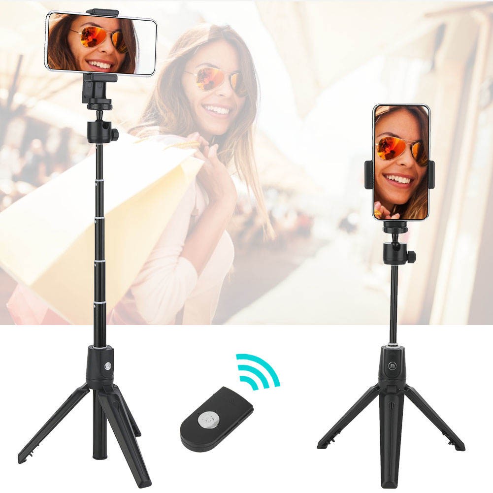 Gậy Selfie 2 Trong 1 Có Điều Khiển Từ Xa Xoay 360 Độ Cho Điện Thoại | BigBuy360 - bigbuy360.vn