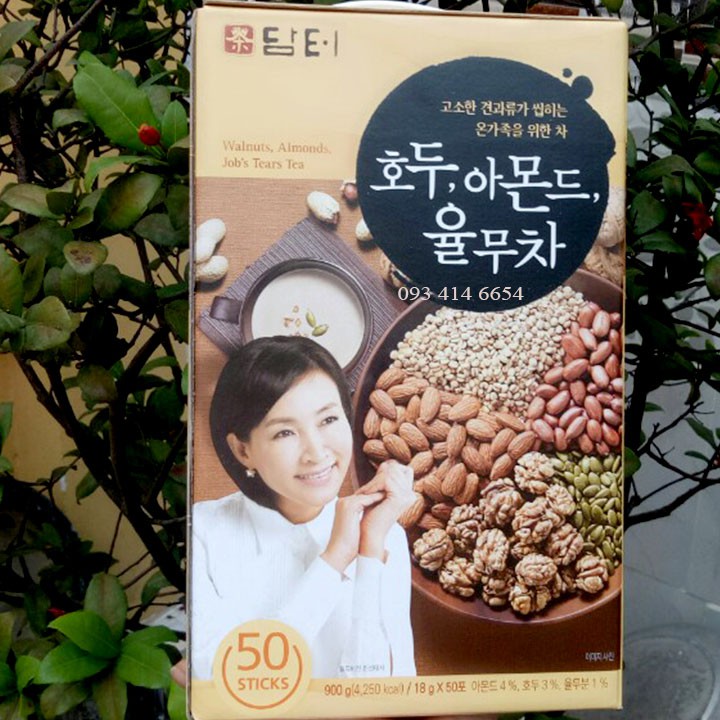 Bột Ngũ Cốc Hàn Quốc DAMTUH DATE 2023 HỘP 50 GÓI 900g | BigBuy360 - bigbuy360.vn