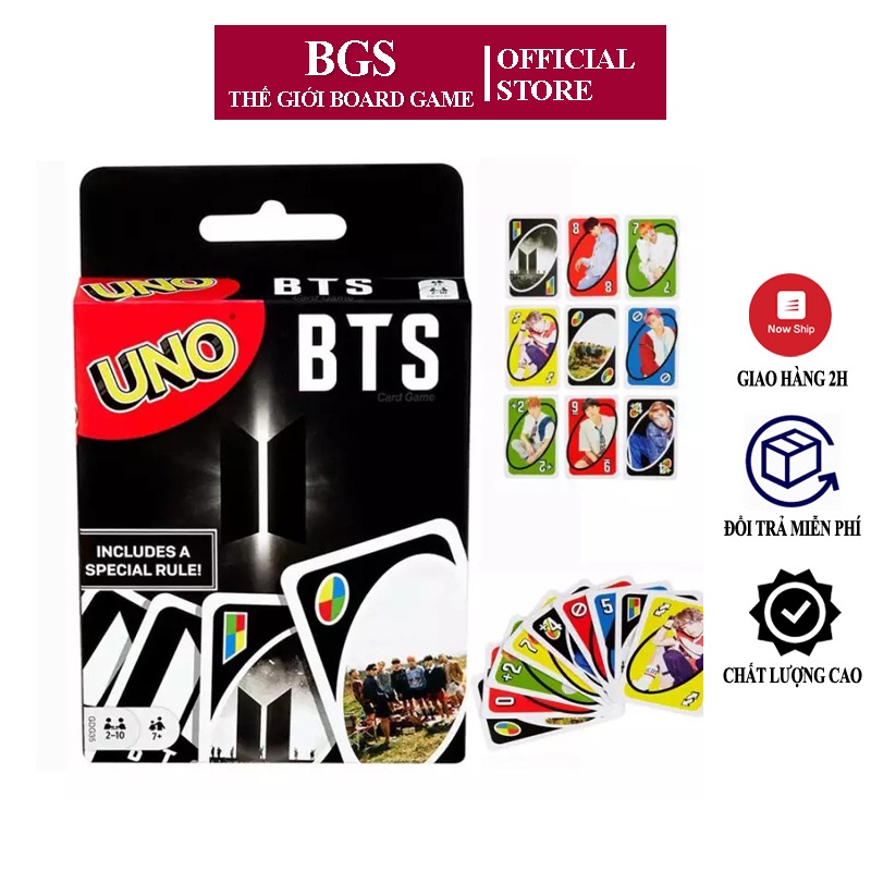 Trò Chơi UNO BTS Edition Bản Mới