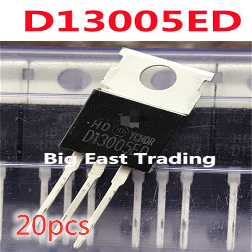 20 chiếc D13005ED D13005 TO-220 700V 4A hàn bóng bán dẫn, đảm bảo chất lượng