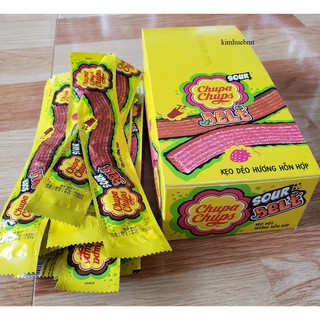 Kẹo Dẻo Chupa Chups Sour Belt (1 thanh dẻo)