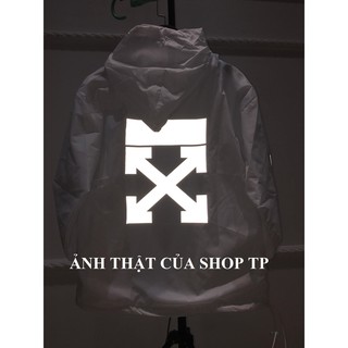 Áo gió Phản Quang BAPE X WO (ảnh thật) Unisex