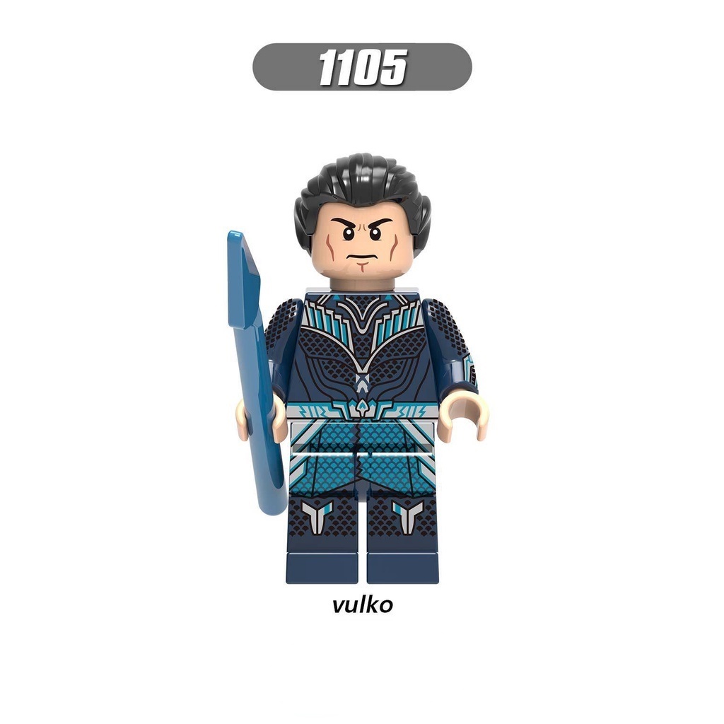 Mô Hình Đồ Chơi Lego Siêu Anh Hùng Aquaman Vulko Atlanna Mera Arthui Nereus ORM