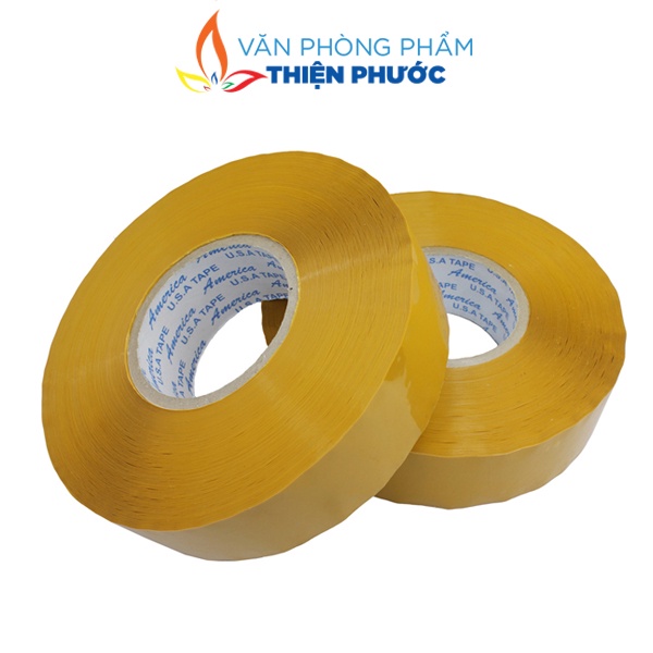 Băng keo trong 1KG 4.8cm dán thùng Độ dính 45 THIỆN PHƯỚC