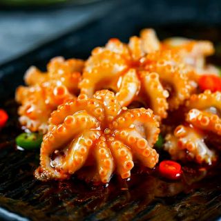 Sẵn Mực chibi cay - ăn vặt TQ