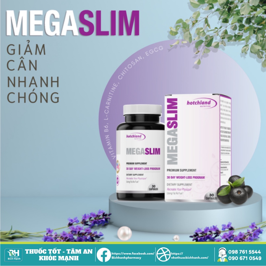 Mega Slim - Giảm cân hiệu quả, giữ gìn vóc dáng
