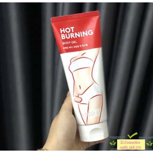 Kem tan mỡ Missha Hot Burning Perfect Body Gel 200ml