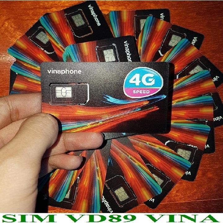 Có Ngay 62GB Data Tốc Độ Cao 4G Chỉ Với 89.000/Tháng - Sim Vina VD89