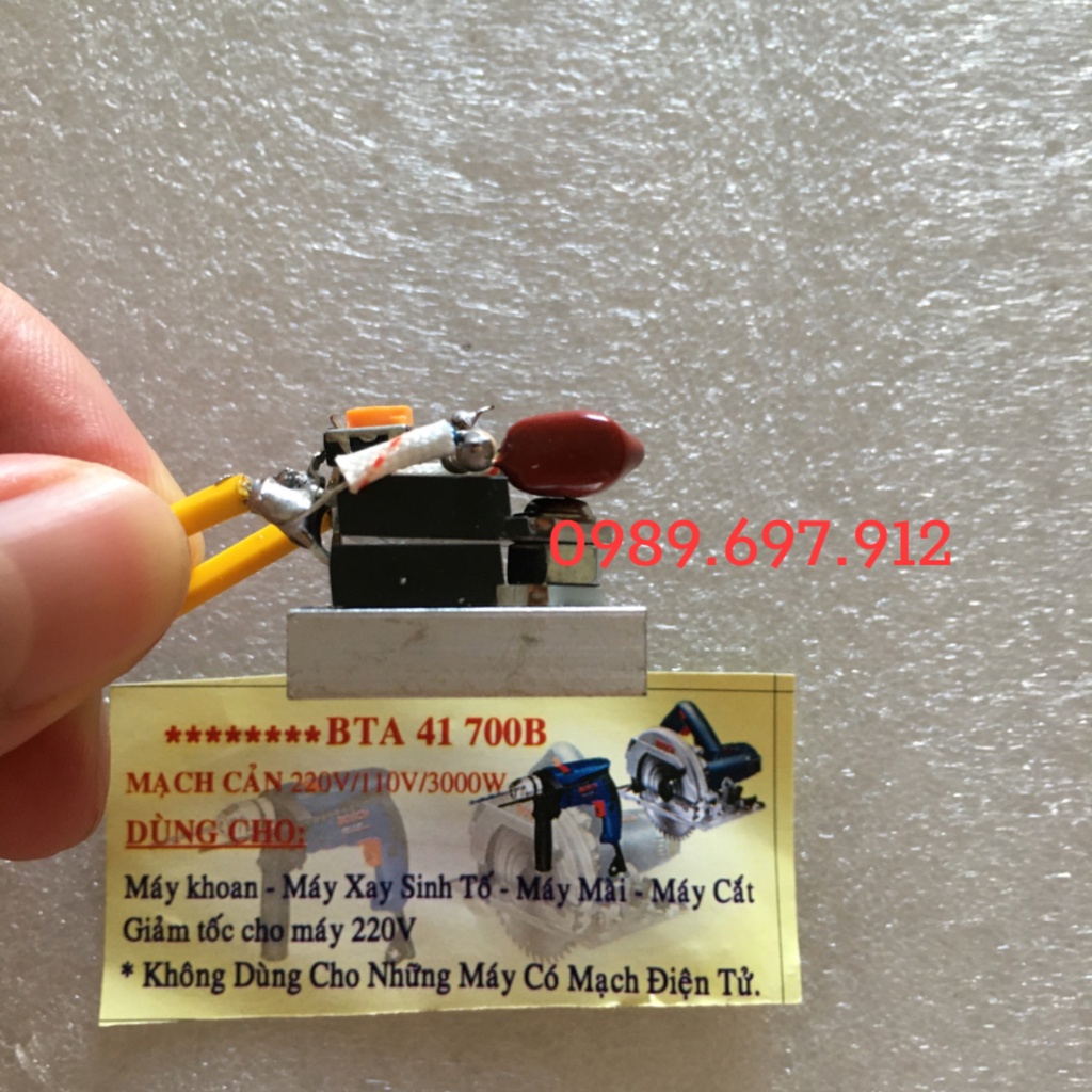 Mạch Cản Chuyển Điện 220v Về 110v Dùng Cho Thiết Bị Điện Nội Địa Nhật - Máy Khoan, Máy Mài, Máy Cắt, Máy Xay Sinh Tố