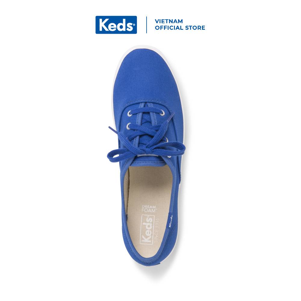 Giày Keds Nữ - Champion Seasonal Solid Blue - KD061522