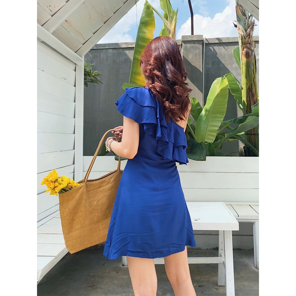 Đầm lệch vai bèo Liba Dress Gem Clothing SP060476
