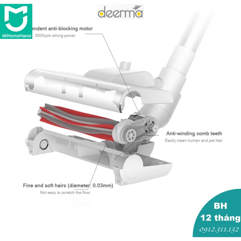 Máy Hút Bụi Không Dây Thông Minh Deerma Vc20 Plus, Bảo Hành 06 Tháng | BigBuy360 - bigbuy360.vn