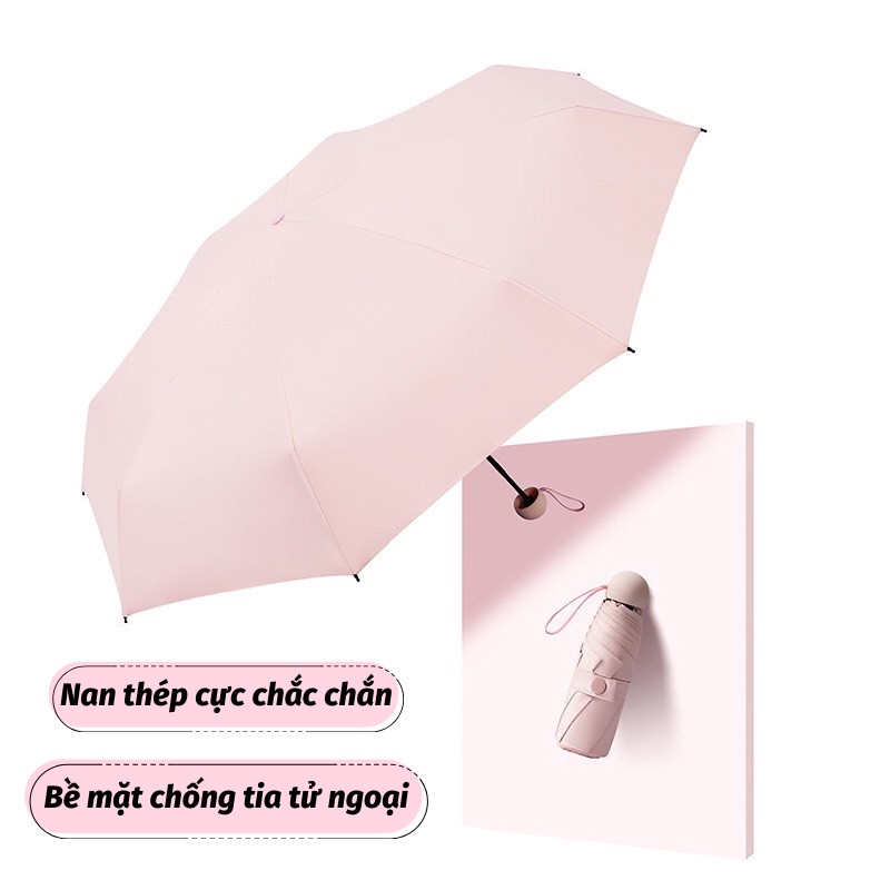 Ô Dù Mini Ô Che Mưa Tiện Ích Nhỏ Gọn Thông Minh Sang Trọng Dù Che Mưa Toki