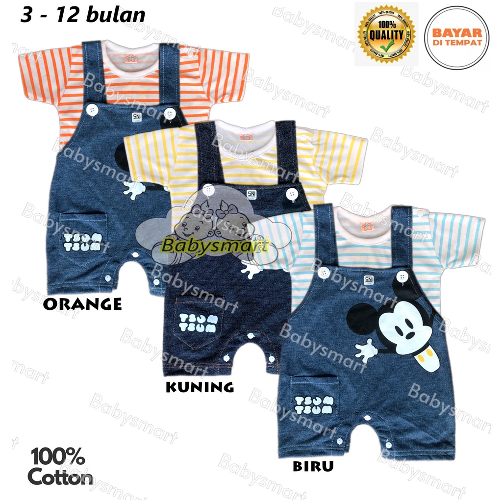 Bộ Áo Liền Quần Tay Ngắn Hình Chú Ếch Dễ Thương Cho Bé Từ 605 0-12 Tháng Tuổi
