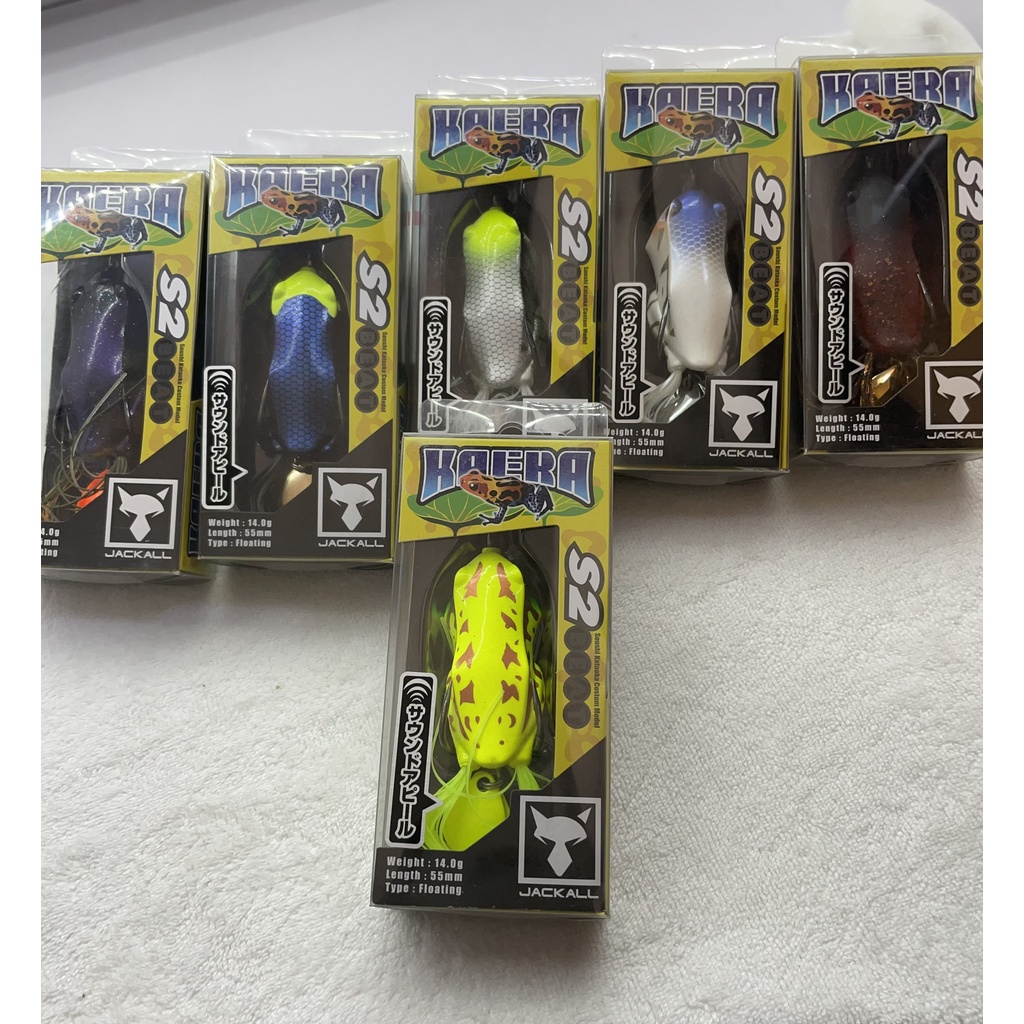 Mồi Lure Nhái Hơi Jackall kaera