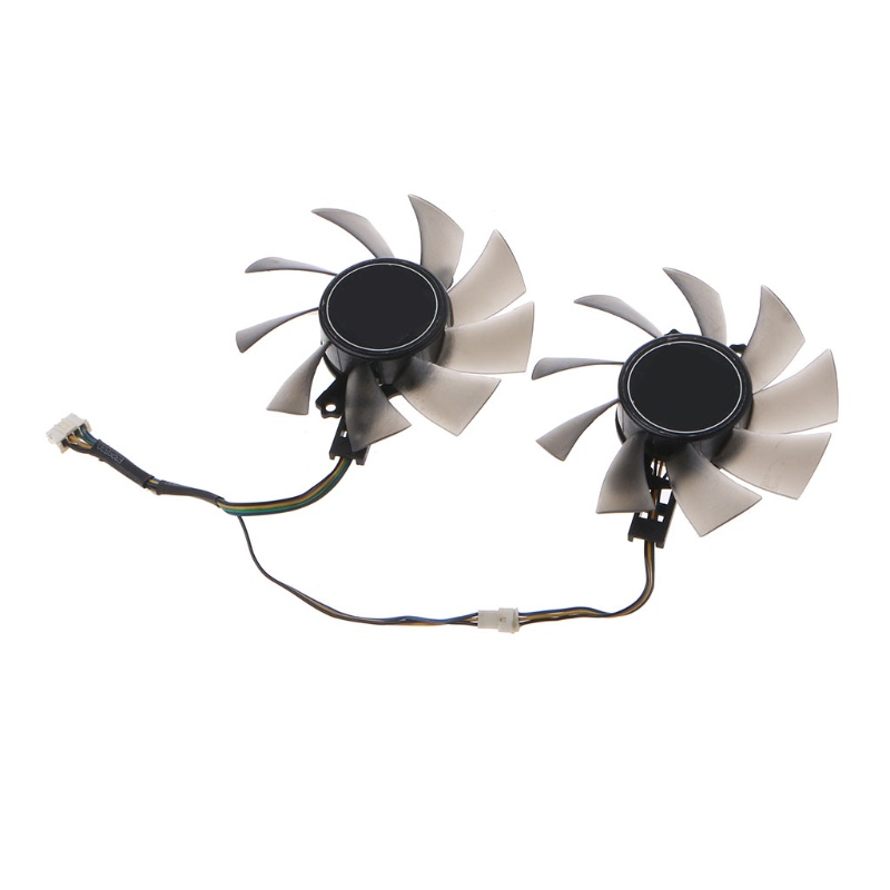 Quạt Tản Nhiệt Thẻ Đồ Họa 2 Cái GA91S2H VGA 4Pin 12V 0.35A Cho Gigabyt