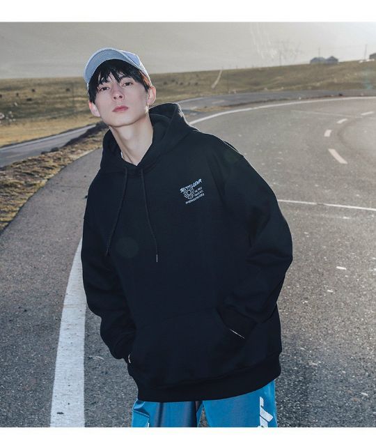 [ Unisex Rộng- Cực Chất ] Áo khoác Hoodie Mèo Đỏ Mặt Trăng UNISEX form rộng | BigBuy360 - bigbuy360.vn