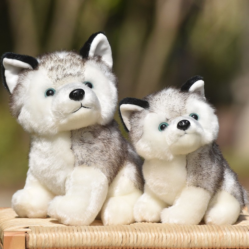 Chó Husky nhồi bông 30cm