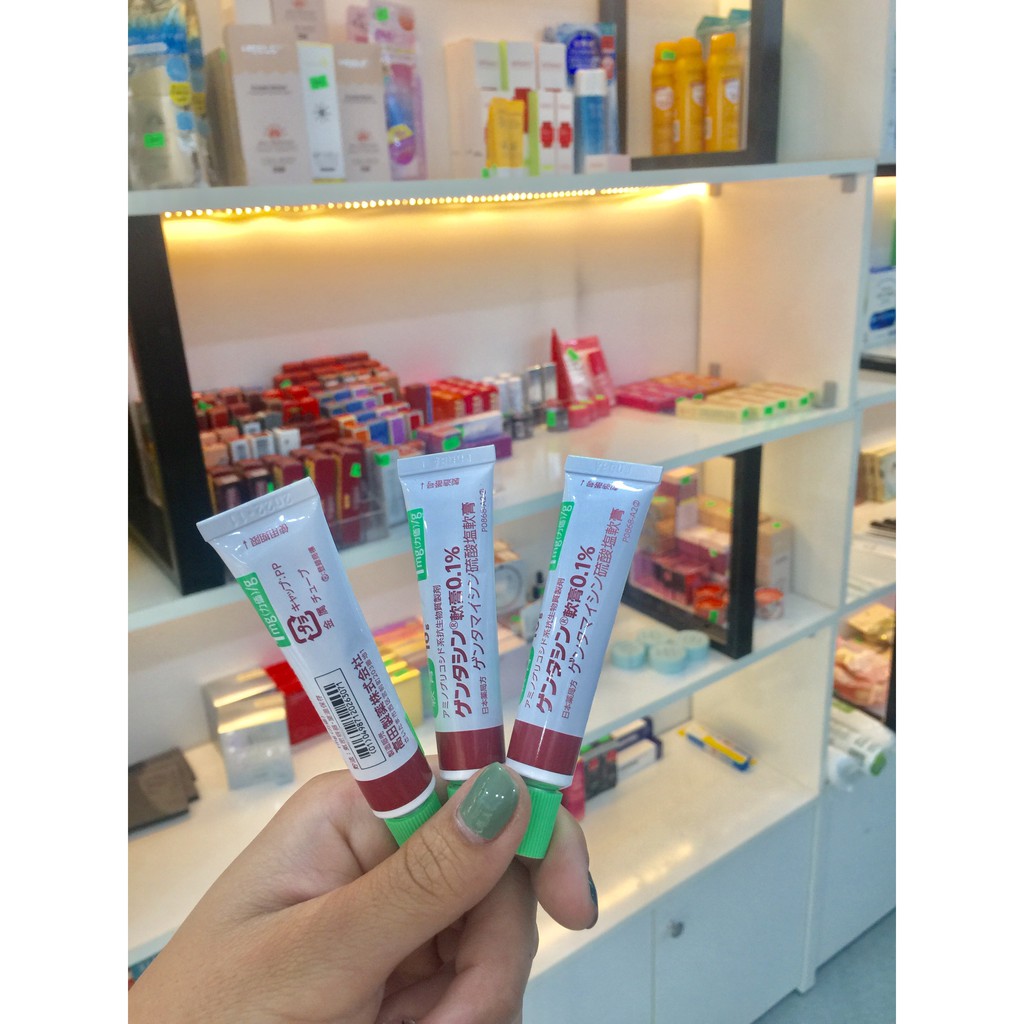 [Sale] sẹo Gentacin Nhật Bản và mụn Dala cin_T_Gel